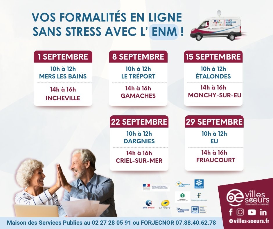 Passage de l'Espace Numérique Mobile à Etalondes